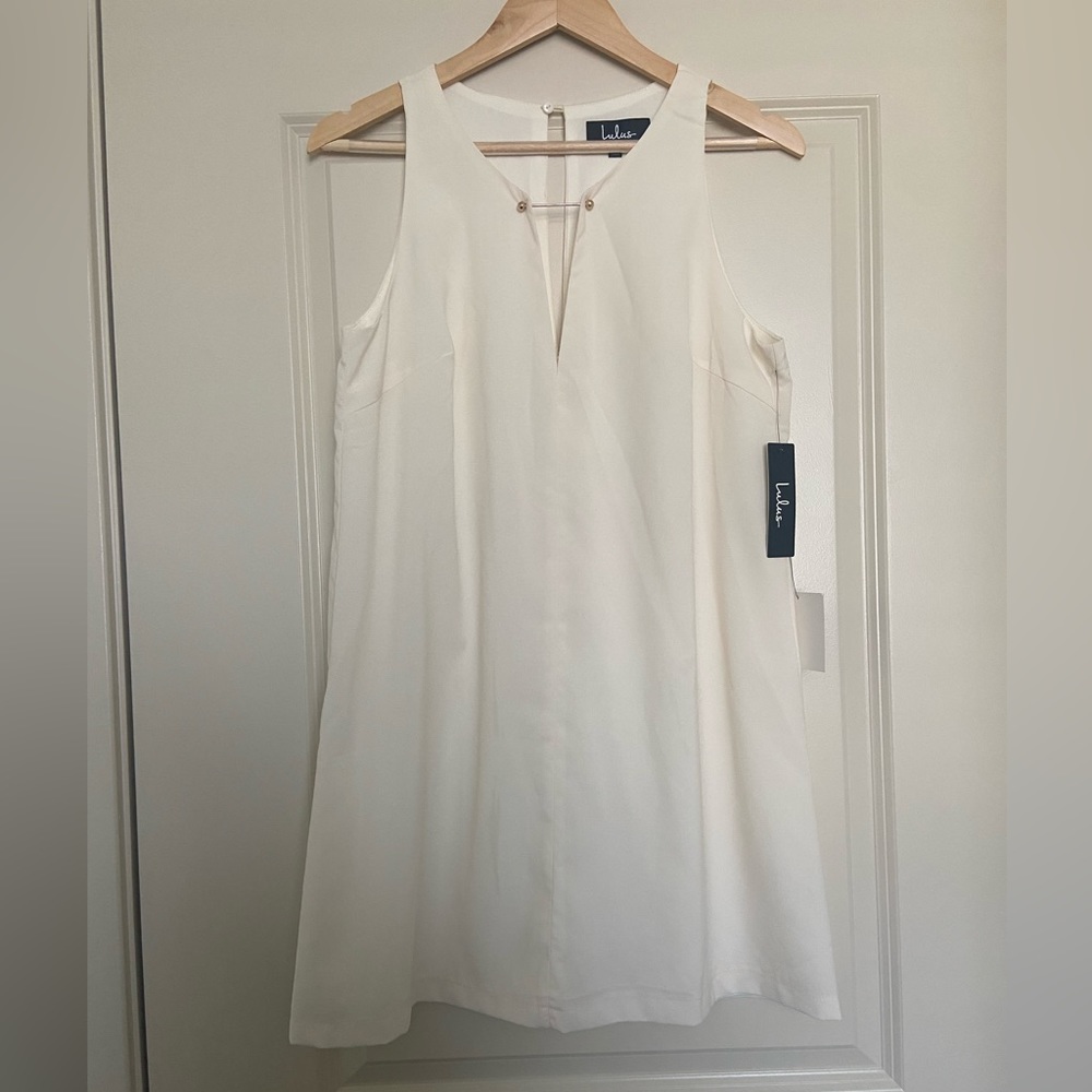 Lulus Off White Shift Dress (Size M) NWT